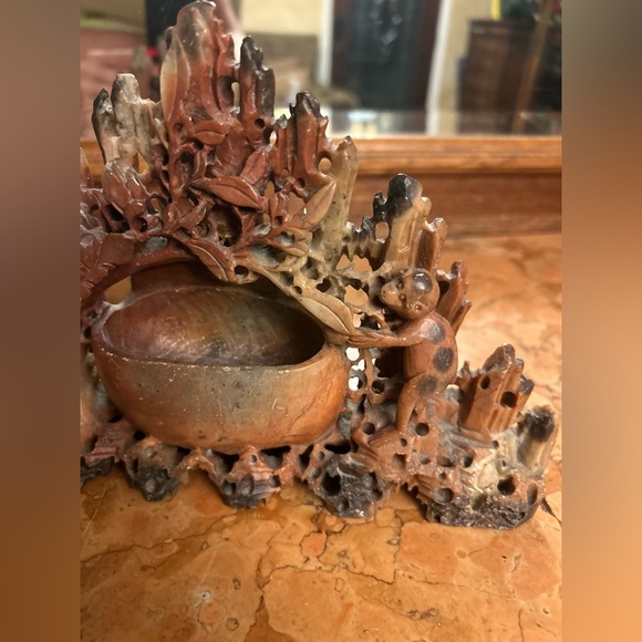 Vintage Chinese Carved Soapstone - Picture 2 of 8